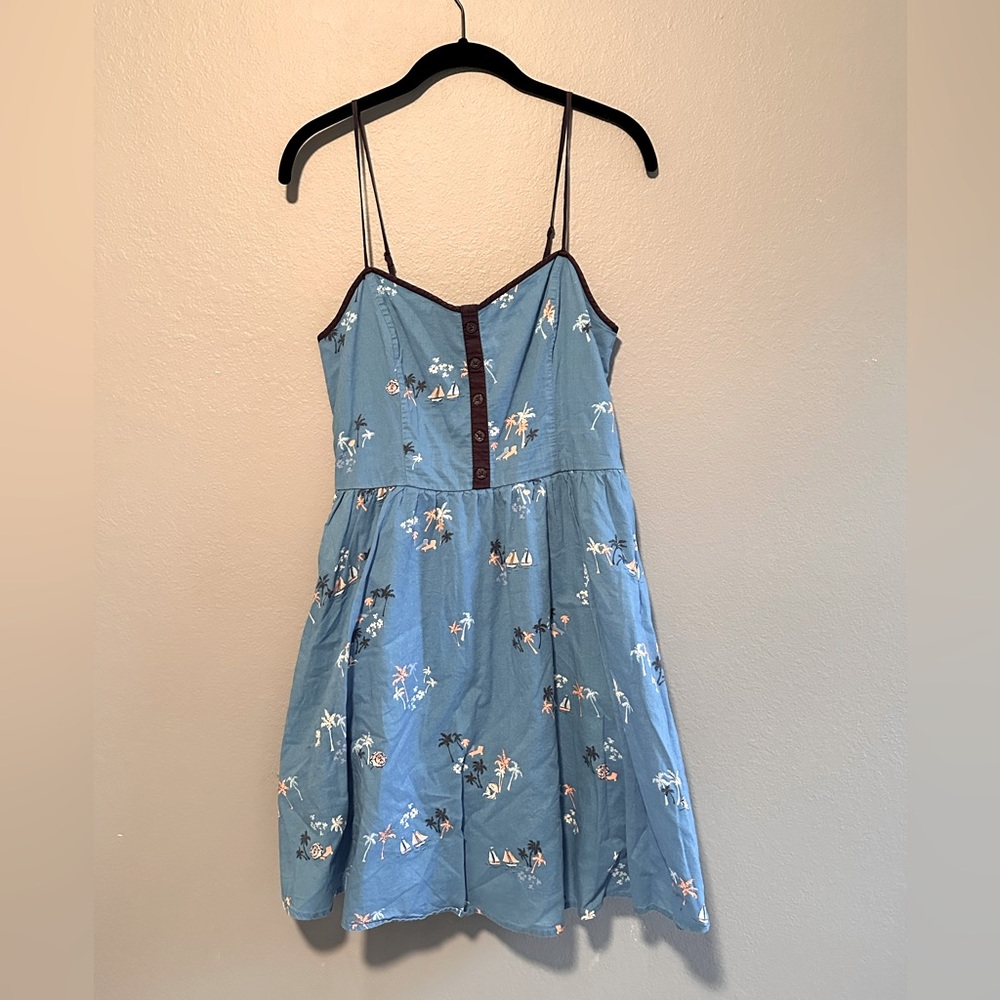 Lauren Conrad Thin Strapped Boat Dress- size 8